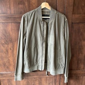 ALLSAINTS Ray Bomber Shirt Jacket